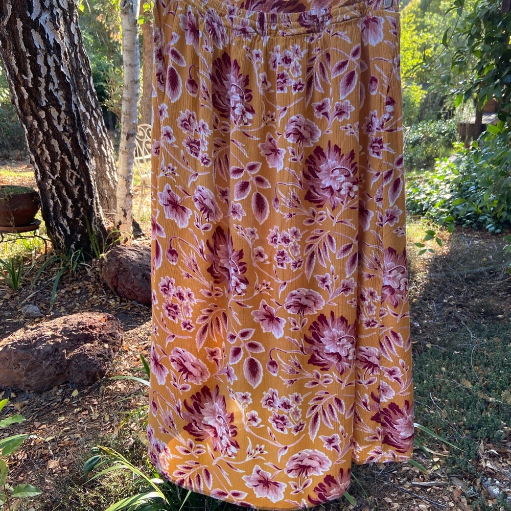 Aeropostale faux wrap skirt size L